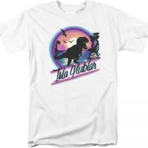 Airbrush Isla Nublar Jurassic Park T-Shirt 90S3003 Small Official 90soutfit Merch