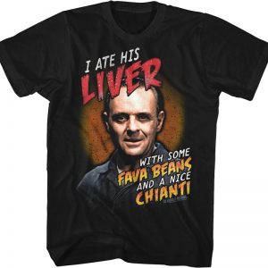 Ate His Liver Silence of the Lambs T-Shirt 90S3003 Small Official 90soutfit Merch