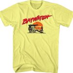Baywatch Beach T-Shirt 90S3003 Small Official 90soutfit Merch