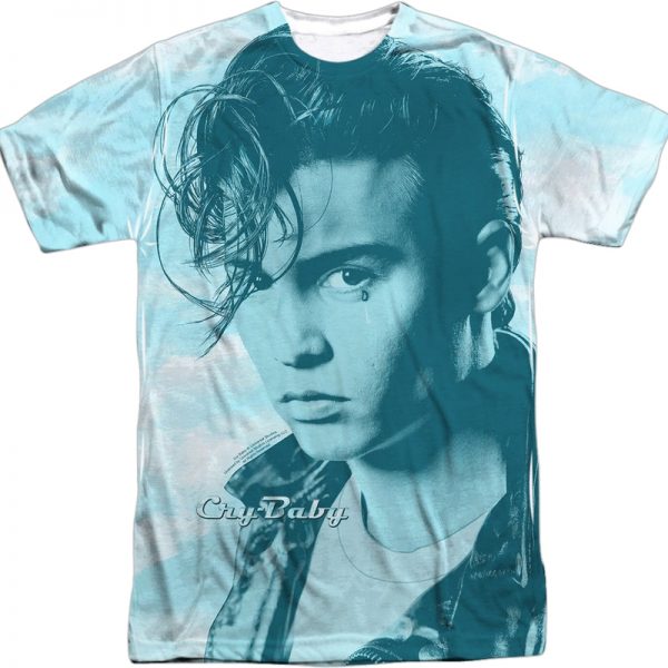 Big Print Cry-Baby T-Shirt 90S3003 Small Official 90soutfit Merch
