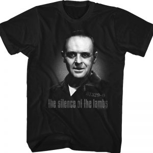 Black And White Hannibal Lecter Silence Of The Lambs T-Shirt 90S3003 Small Official 90soutfit Merch