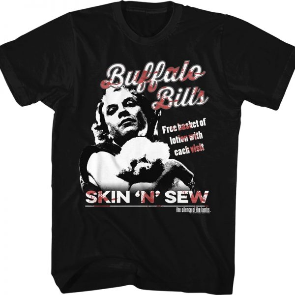Buffalo Bill Silence of the Lambs T-Shirt 90S3003 Small Official 90soutfit Merch