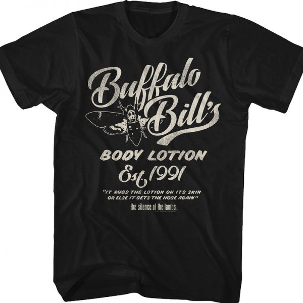 Buffalo Bill's Body Lotion Silence of the Lambs T-Shirt 90S3003 Small Official 90soutfit Merch