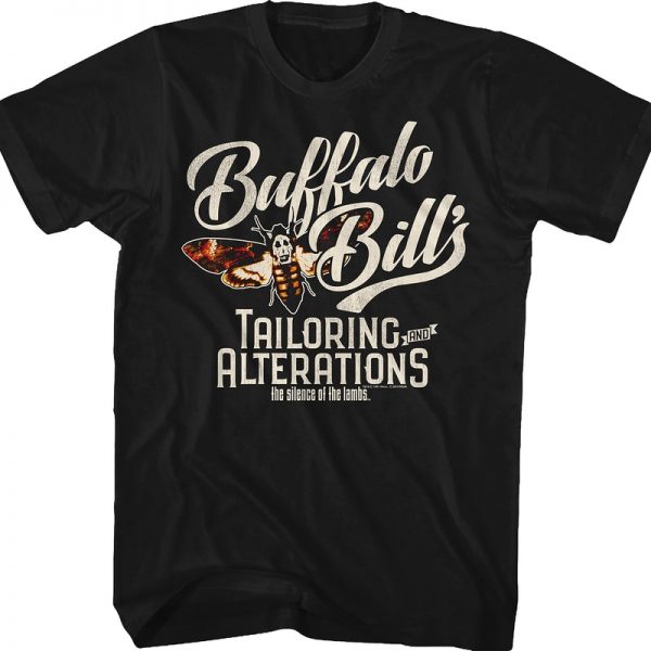 Buffalo Bill's Tailoring and Alterations Silence of the Lambs T-Shirt 90S3003 Small Official 90soutfit Merch