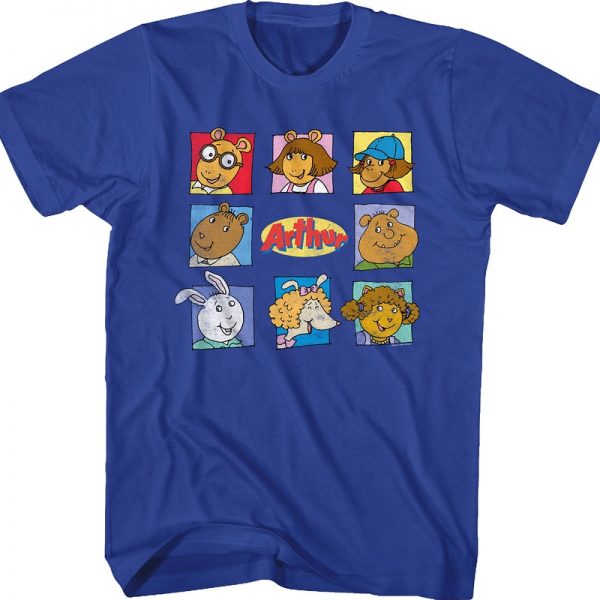 Characters Arthur T-Shirt 90S3003 Small Official 90soutfit Merch