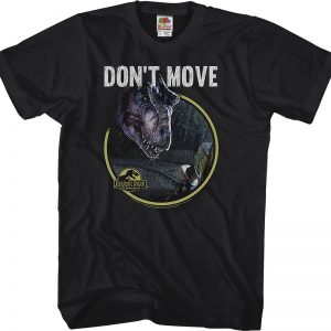Don't Move Jurassic Park T-Shirt 90S3003 Small Official 90soutfit Merch