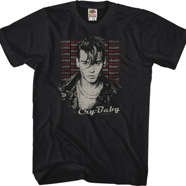Drapes and Squares Cry-Baby Shirt 90S3003 Small Official 90soutfit Merch