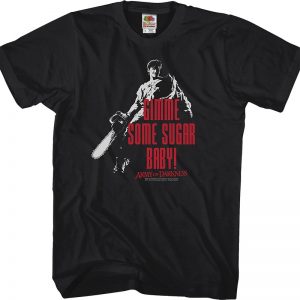Gimme Some Sugar Army of Darkness T-Shirt 90S3003 Small Official 90soutfit Merch