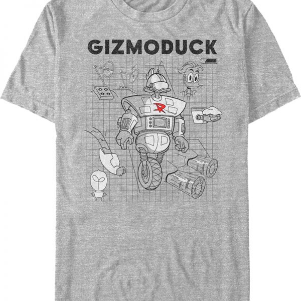 Gizmoduck DuckTales T-Shirt 90S3003 Small Official 90soutfit Merch