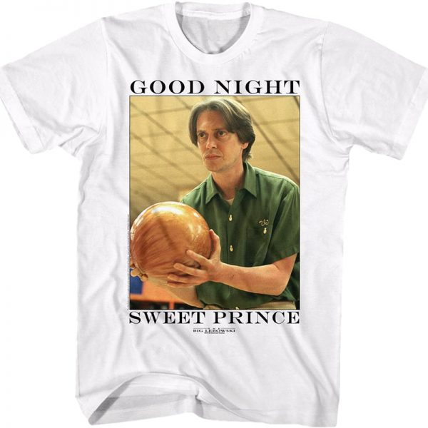 Good Night Sweet Prince Big Lebowski T-Shirt 90S3003 Small Official 90soutfit Merch