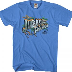 Greetings From Jurassic Park T-Shirt 90S3003 Small Official 90soutfit Merch