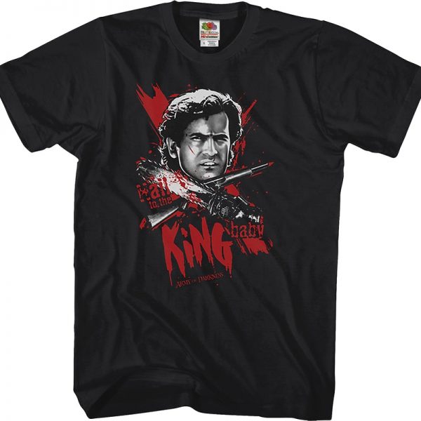 Hail to the King Army of Darkness T-Shirt 90S3003 Small Official 90soutfit Merch