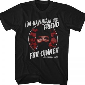 Having an Old Friend for Dinner Silence of the Lambs T-Shirt 90S3003 Small Official 90soutfit Merch