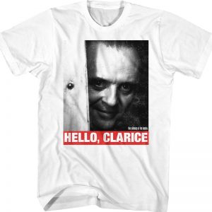 Hello Clarice Silence of the Lambs T-Shirt 90S3003 Small Official 90soutfit Merch