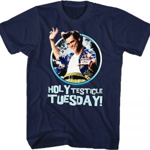 Holy Testicle Tuesday Ace Ventura T-Shirt 90S3003 Small Official 90soutfit Merch