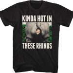 Kinda Hot In These Rhinos Ace Ventura T-Shirt 90S3003 Small Official 90soutfit Merch