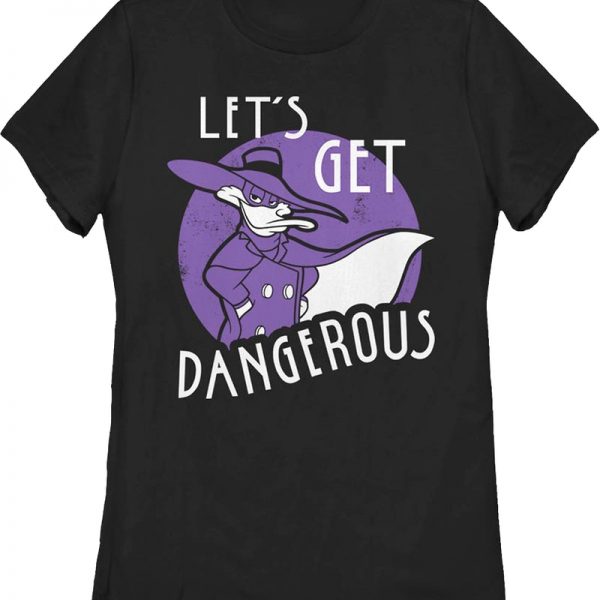 Womens Let's Get Dangerous Darkwing Duck Shirt 90S3003 Small Official 90soutfit Merch