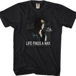 Life Finds A Way Jurassic Park T-Shirt 90S3003 Small Official 90soutfit Merch