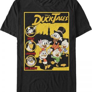 Main Cast And Supporting Characters DuckTales T-Shirt 90S3003 Small Official 90soutfit Merch