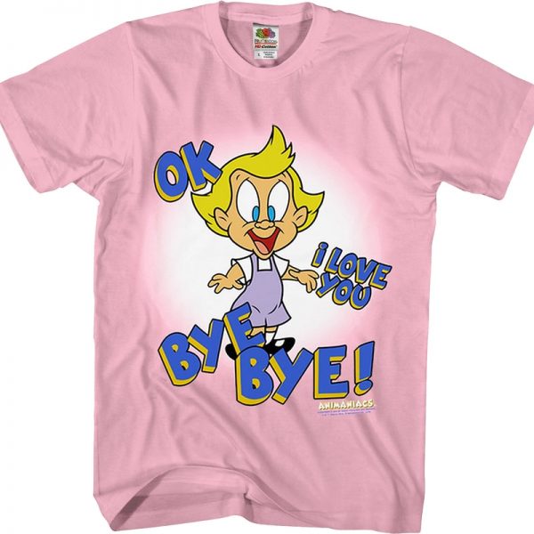 Mindy OK I Love You Bye Bye Animaniacs T-Shirt 90S3003 Small Official 90soutfit Merch