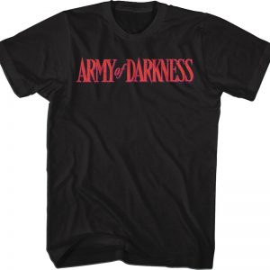 Movie Logo Army Of Darkness T-Shirt 90S3003 Small Official 90soutfit Merch
