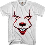 Pennywise Face IT Shirt 90S3003 Small Official 90soutfit Merch
