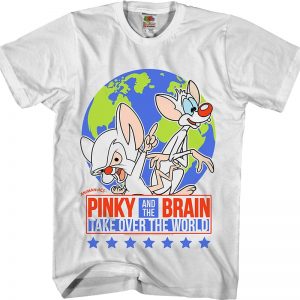 Pinky And The Brain Take Over The World Animaniacs T-Shirt 90S3003 Small Official 90soutfit Merch