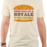Royale With Cheese Pulp Fiction T-Shirt 90S3003 Small Official 90soutfit Merch