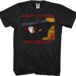 Say Hello IT Shirt 90S3003 Small Official 90soutfit Merch