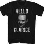 Silence of the Lambs Hello Clarice T-Shirt 90S3003 Small Official 90soutfit Merch