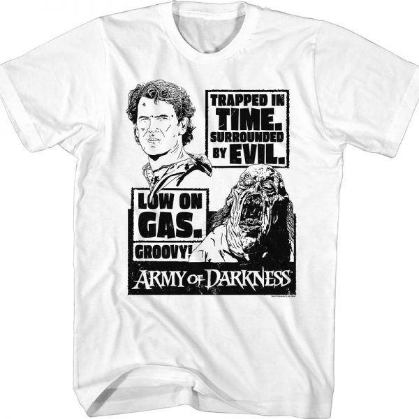 Sketch Poster Army Of Darkness T-Shirt 90S3003 Small Official 90soutfit Merch