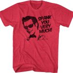 Spank You Very Much Ace Ventura T-Shirt 90S3003 Small Official 90soutfit Merch