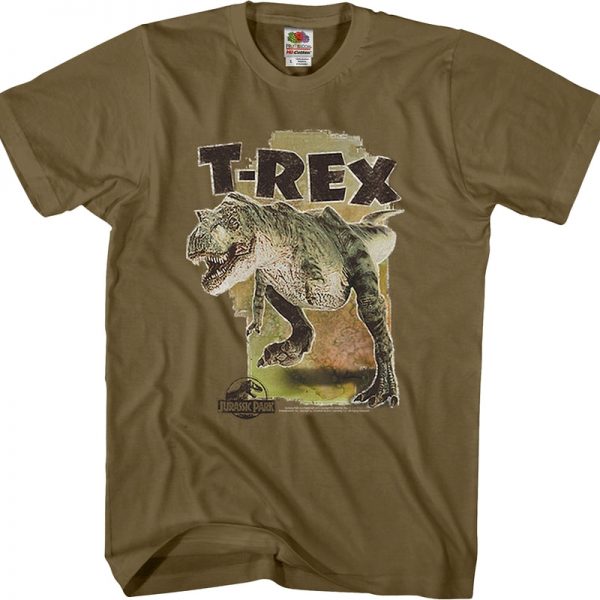 T-Rex Jurassic Park T-Shirt 90S3003 Small Official 90soutfit Merch