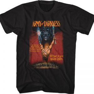 Tagline Poster Army of Darkness T-Shirt 90S3003 Small Official 90soutfit Merch
