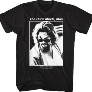 The Dude Minds Big Lebowski T-Shirt 90S3003 Small Official 90soutfit Merch