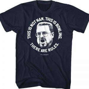 There Are Rules Big Lebowski T-Shirt 90S3003 Small Official 90soutfit Merch