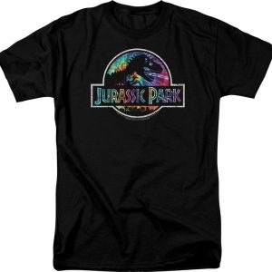 Tie Dye Logo Jurassic Park T-Shirt 90S3003 Small Official 90soutfit Merch