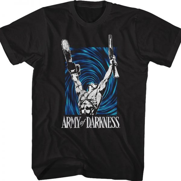 Time Vortex Army Of Darkness T-Shirt 90S3003 Small Official 90soutfit Merch
