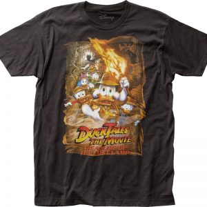 Treasure of the Lost Lamp Movie Poster DuckTales T-Shirt 90S3003 Small Official 90soutfit Merch