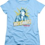Womens Holy Schnikes Tommy Boy Shirt 90S3003 Small Official 90soutfit Merch