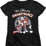 Womens It's Time For Animaniacs Shirt 90S3003 Small Official 90soutfit Merch