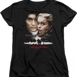 Womens Movie Poster Sleepy Hollow Shirt 90S3003 Small Official 90soutfit Merch