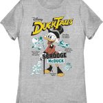 Womens Scrooge McDuck The Man The Myth The Miser DuckTales Shirt 90S3003 Small Official 90soutfit Merch