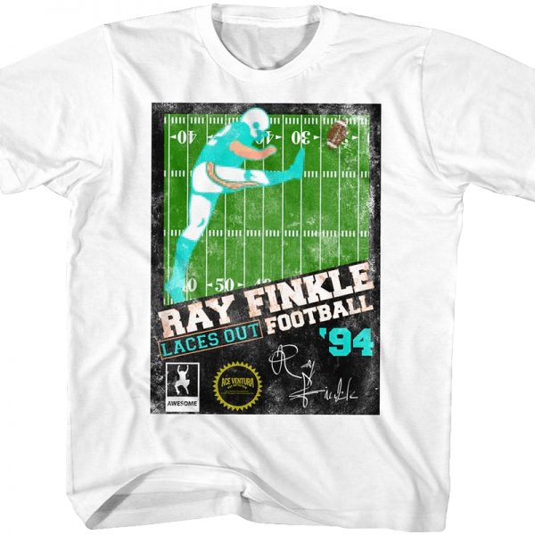 Youth Ray Finkle Laces Out Football Ace Ventura T-Shirt 90S3003 2T Official 90soutfit Merch