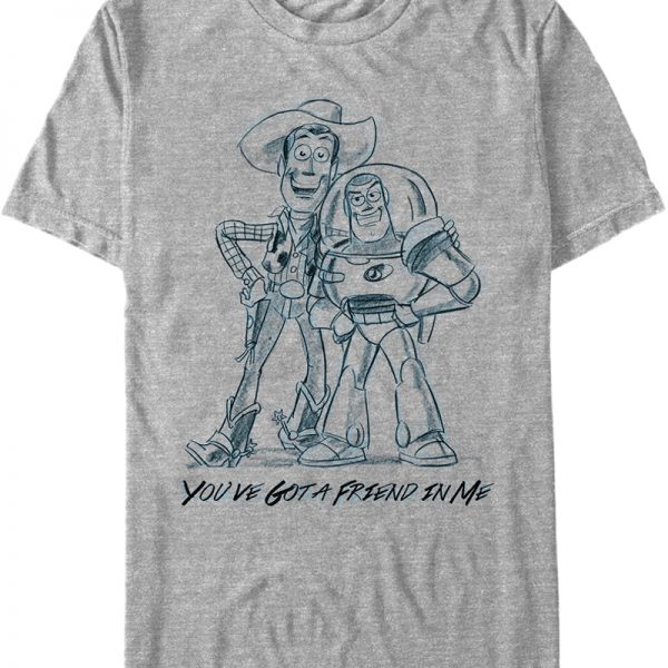 You've Got A Friend In Me Toy Story T-Shirt 90S3003 Small Official 90soutfit Merch