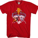 Distressed Mighty Morphin Power Rangers T-Shirt 90S3003 Small Official 90soutfit Merch