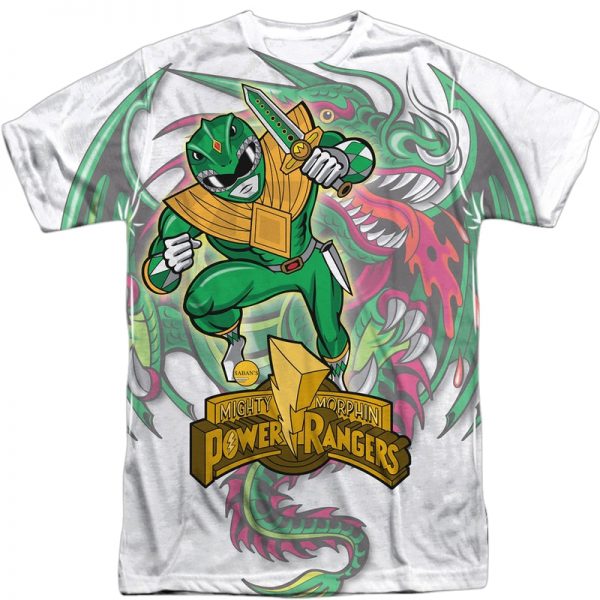 Dragonzord Mighty Morphin Power Rangers T-Shirt 90S3003 Small Official 90soutfit Merch