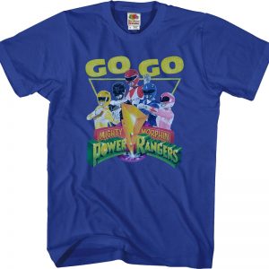 Go Go Power Rangers Shirt 90S3003 Small Official 90soutfit Merch