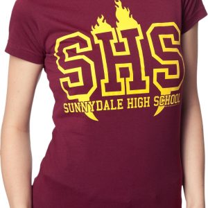 Ladies Sunnydale High Shirt 90S3003 Small Official 90soutfit Merch