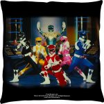 Mighty Morphin Power Rangers Throw Pillow 90S3003 None Official 90soutfit Merch